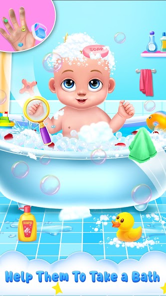 BabySitter DayCare Games स्क्रीनशॉट 0