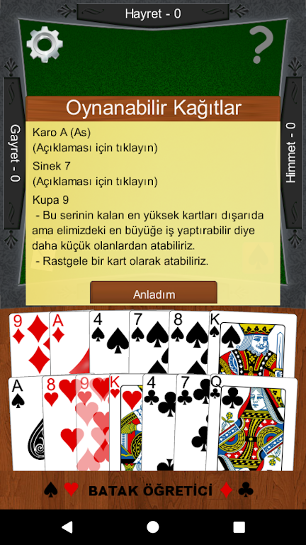 Batak Öğretici Captura de tela 0