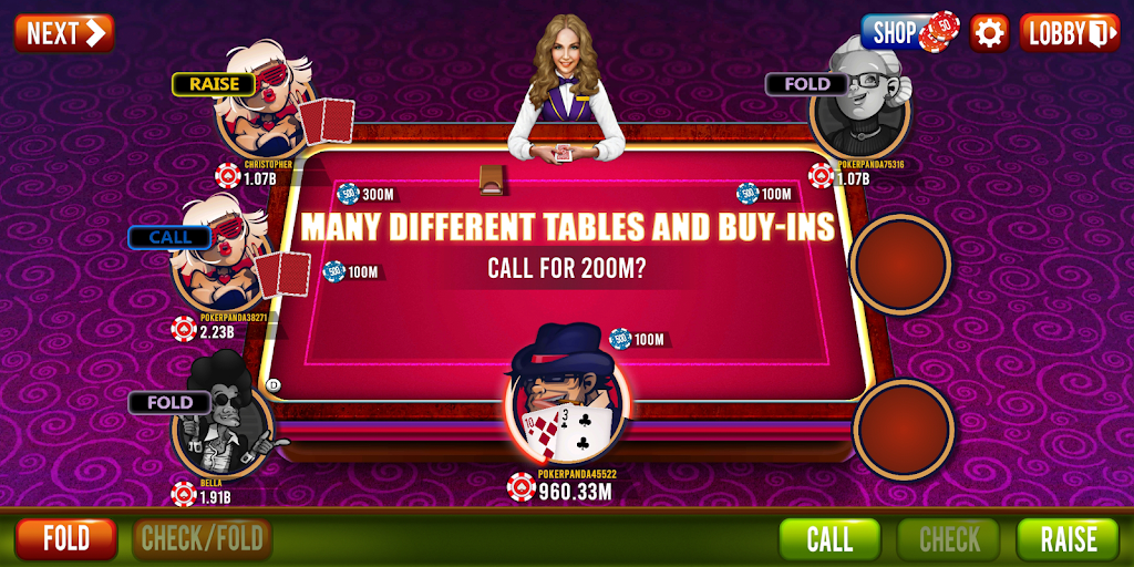 Poker Panda: World Poker Tour ภาพหน้าจอ 1