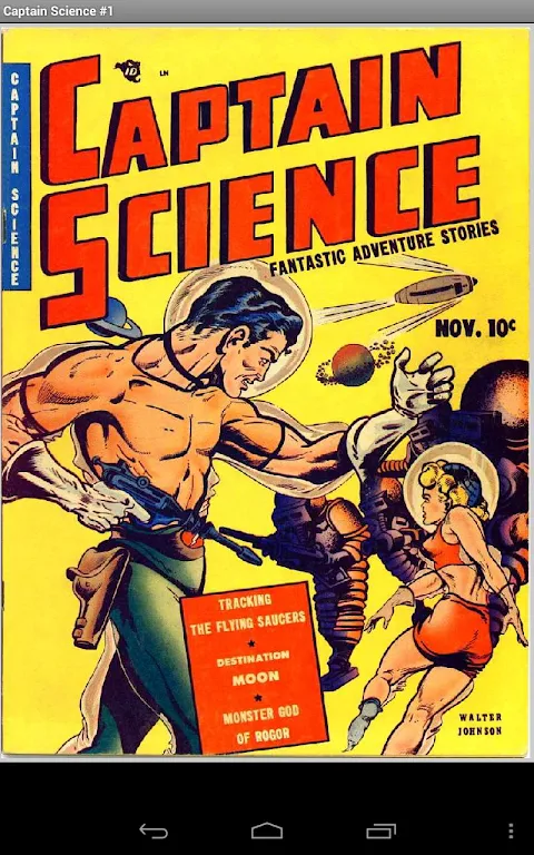 Comic: Captain Science স্ক্রিনশট 0