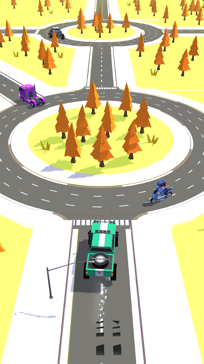 Crazy Driver 3D: Car Traffic Ekran Görüntüsü 1