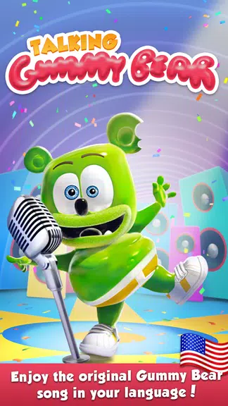 Talking Gummy Bear Kids Games Schermafbeelding 0