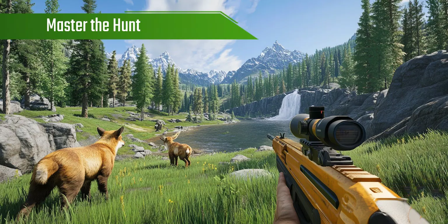 Sniper hunting jungle animals Screenshot 0