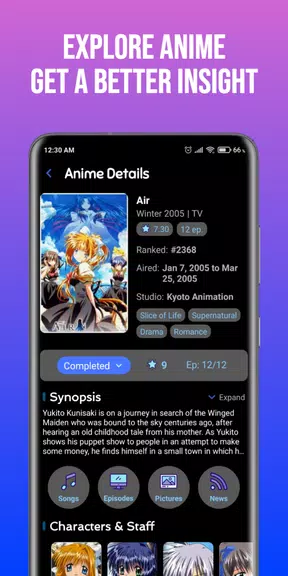 AniLista - MyAnimeList Client Screenshot 1