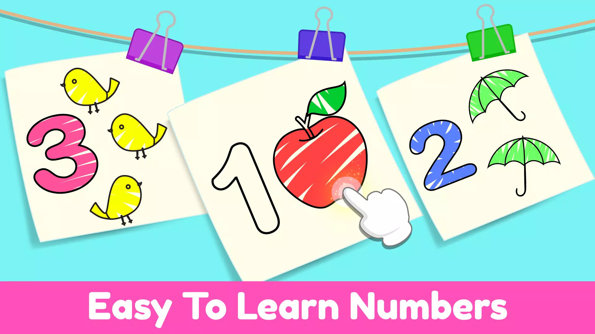 Learn 123 Numbers Kids Games ဖန်သားပြင်ဓာတ်ပုံ 3