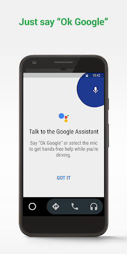 Android Auto – Google Maps, Media & Messaging ဖန်သားပြင်ဓာတ်ပုံ 1