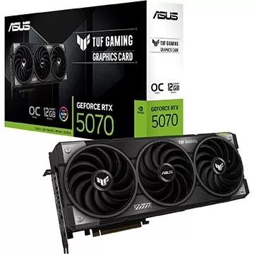 Asus TUF RTX 5070 12GB Hits $549, Outperforming Prime Model