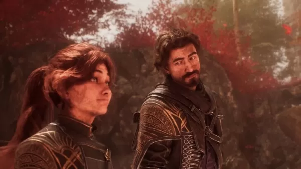 Expedition 33 Gustave looking at Maelle