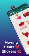 Moving Emoji Animated Stickers Zrzut ekranu 2