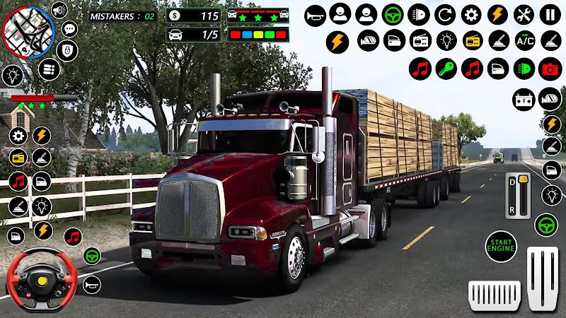 US Cargo Truck Simulator Games স্ক্রিনশট 1