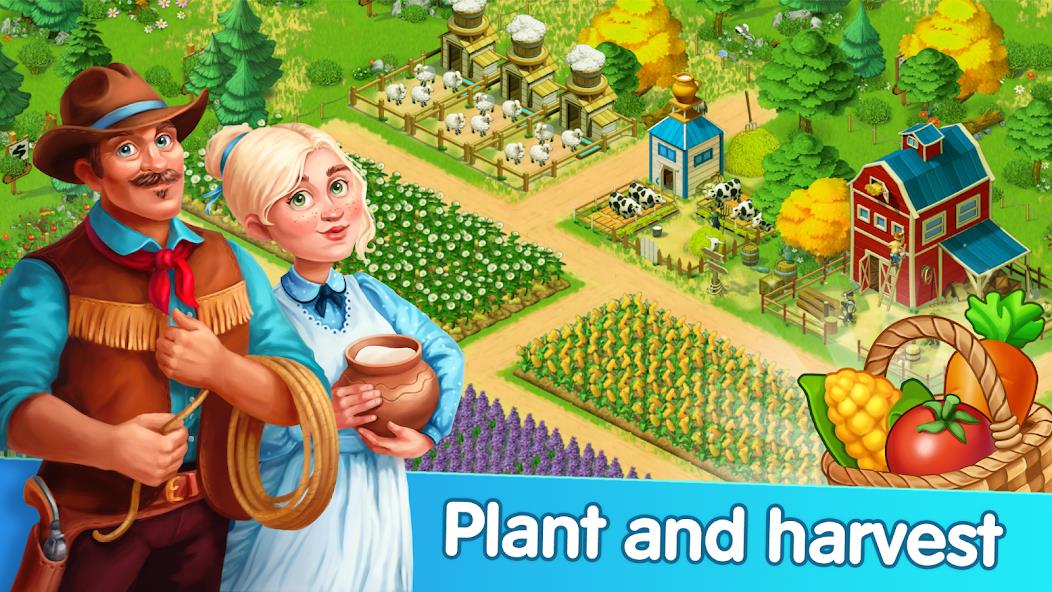 Homesteads: Dream Farm Mod Ảnh chụp màn hình 1