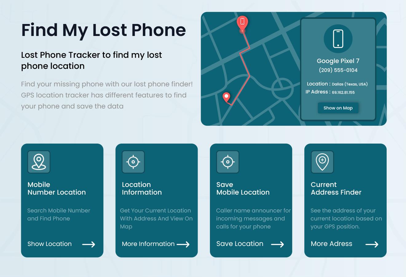 Find Lost Phone स्क्रीनशॉट 0