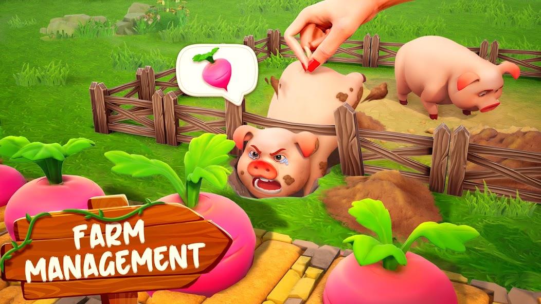 Family Farm Adventure Mod 스크린샷 3