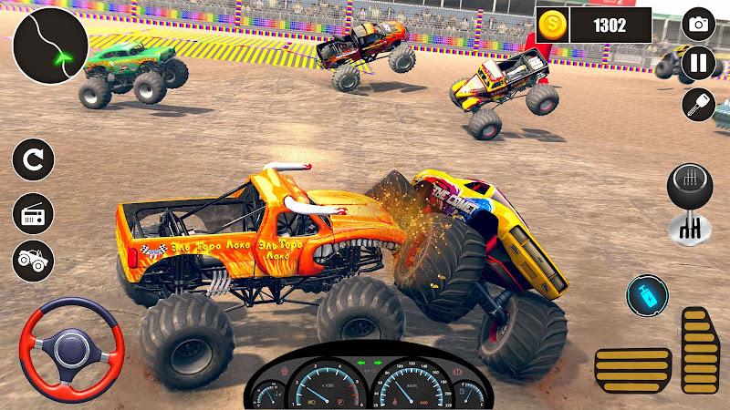 Monster Truck Demolition Crash Скриншот 1