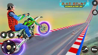 Bike Stunt 3D Simulator Games應用截圖第3張