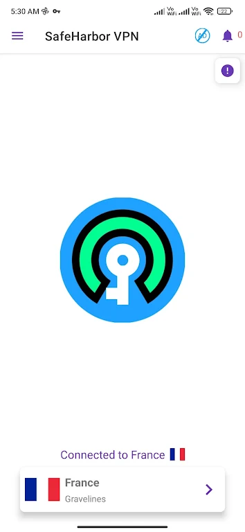 SafeHarbor VPN Tangkapan skrin 3