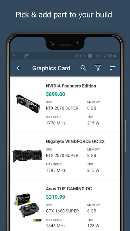 Build My PC - Part Picker for應用截圖第0張