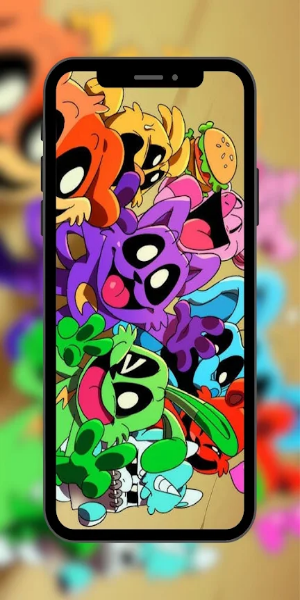 Smiling Critters Wallpaper Capture d'écran 1