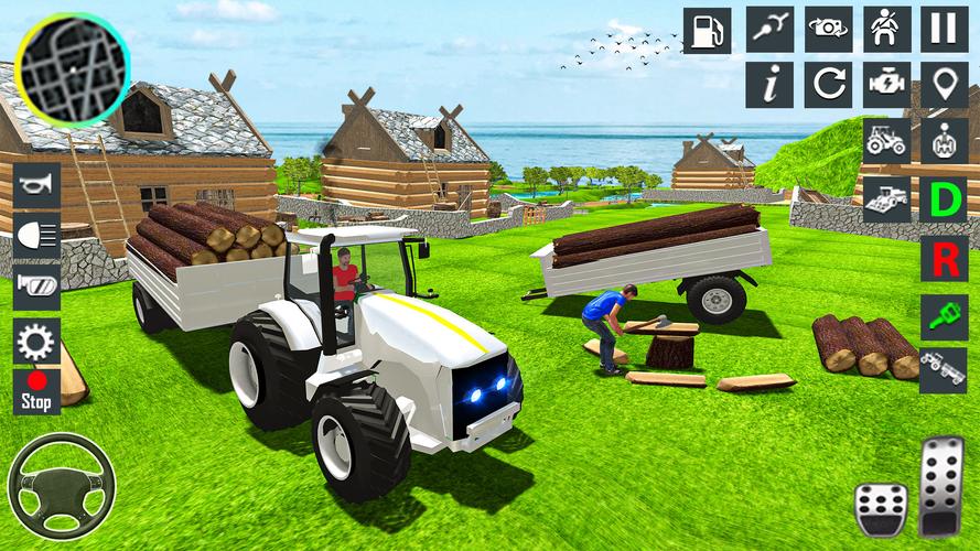Tractor Driving Tractor Game應用截圖第3張
