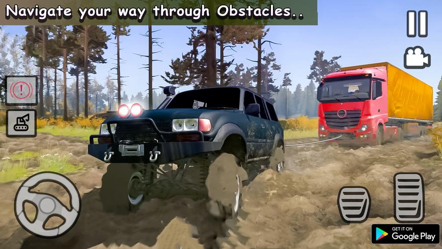 Prado Offroad Jeep Simulator Zrzut ekranu 0