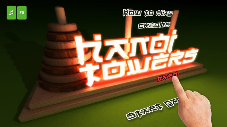 The Hanoi Towers Lite スクリーンショット 0