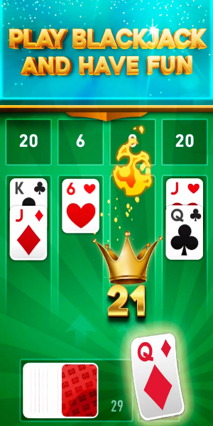 BlackJack 21: Classic Card PvP Tangkapan skrin 0