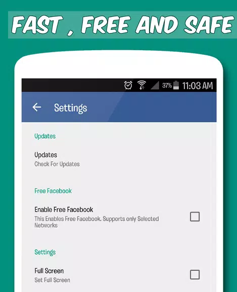 Faster Social Lite স্ক্রিনশট 3