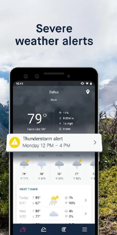 WeatherPro應用截圖第3張