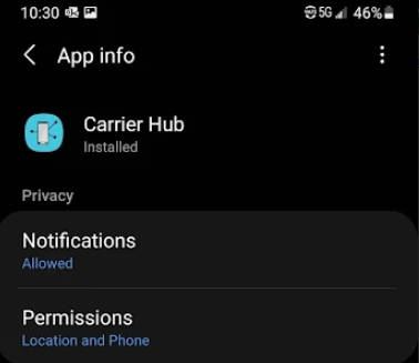 Carrier Hub स्क्रीनशॉट 0