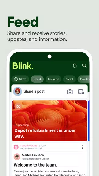 Blink - The Frontline App Captura de tela 2