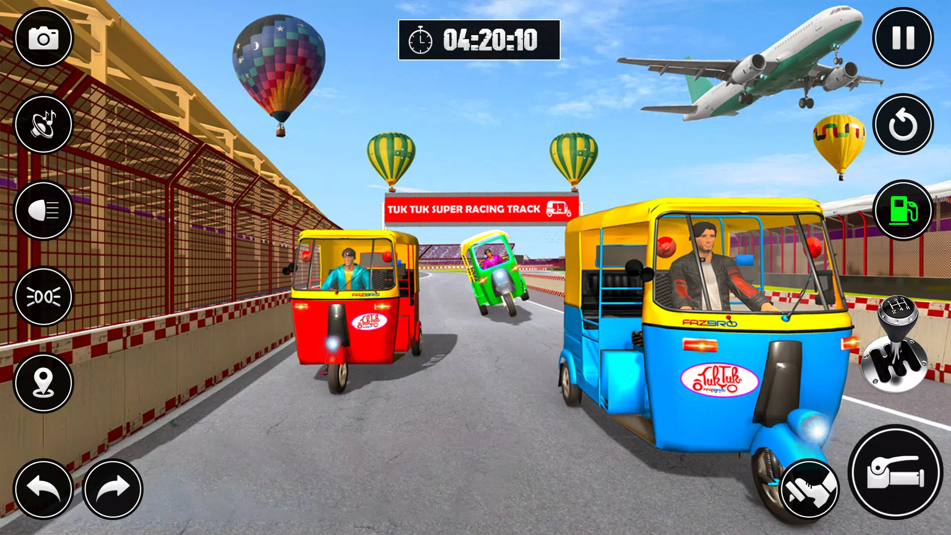 City Taxi Auto Rickshaw Game Zrzut ekranu 2