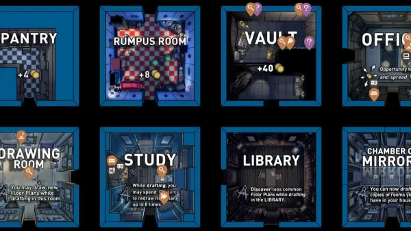 Blue Prince dévoile sa carte de jeu interactive