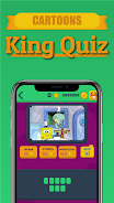 King Quiz: Cartoon Photos Quiz Captura de pantalla 0