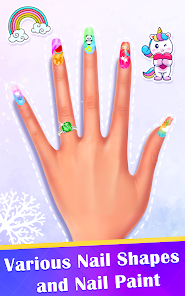 Nail polish game nail art Captura de pantalla 1