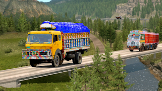 Indian Cargo Truck Simulator Ekran Görüntüsü 1