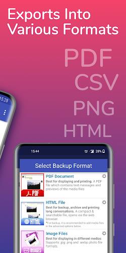 SMS Backup, Print & Restore Ảnh chụp màn hình 2