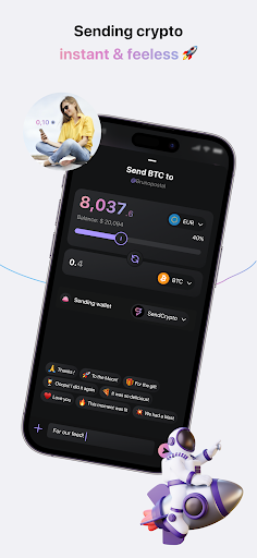 SendCrypto Screenshot 2