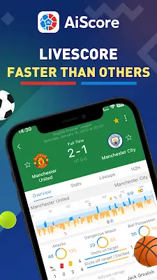 AiScore - Live Sports Scores Tangkapan skrin 0