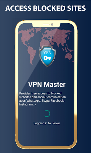 VPN Proxy Master Safe & secure Captura de tela 0