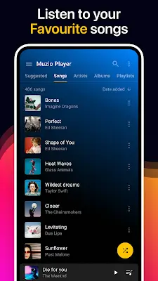 Muzio Player - Music Player - MP3 Player Screenshot 2