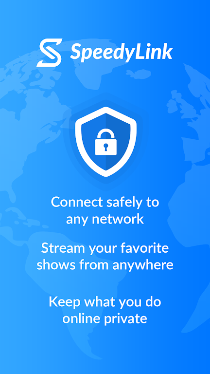 SpeedyLink: Secure VPN Proxy Capture d'écran 0