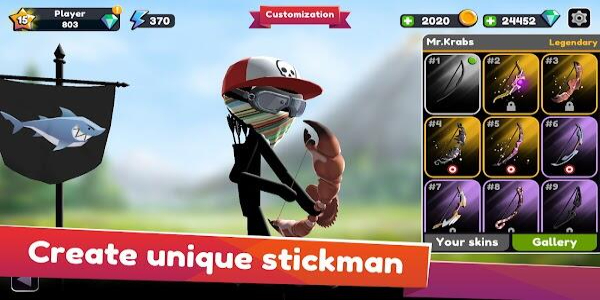 Stickman Archer Online应用截图第2张