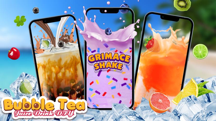Boba Grimaces Shake Bubble Tea Скриншот 0