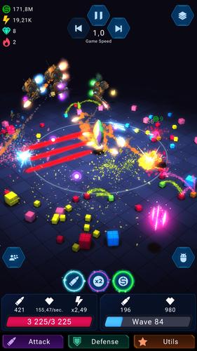 Epic Rush - Idle Tower Defense Скриншот 1