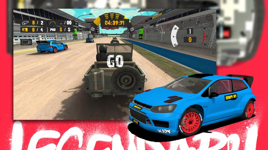 Rallycross Track Racing Capture d'écran 2
