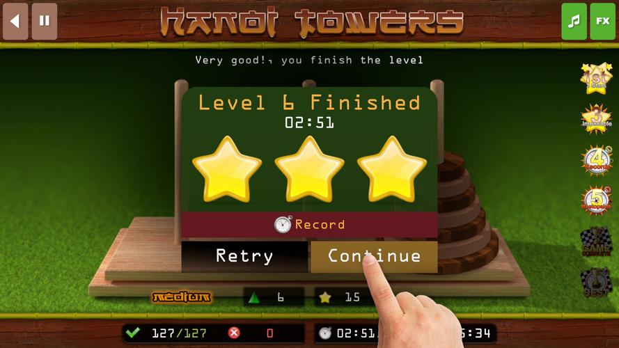 The Hanoi Towers Lite スクリーンショット 3