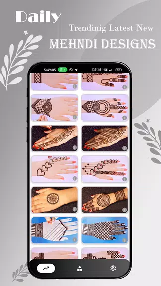 Mehndi Design 2024 : Henna Art 스크린샷 1
