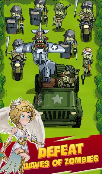 Zombie War Idle Defense Game应用截图第3张