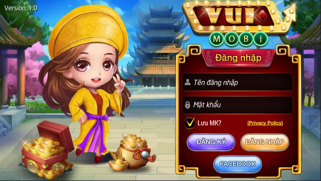 Schermata VUI MOBI - Cổng game bài online 0