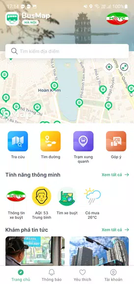 BusMap Hà Nội スクリーンショット 1